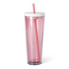 Everyday Living Axel Plastic Tumbler 24oz , Pink