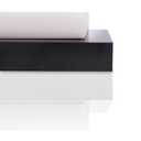 White Delrin/Acetal Copolymer Plastic Sheet 1-1/4" x 6" x 12"