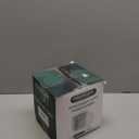 FOCUSLINE 100 Count Clear Plastic Plates 7 Inch, Disposable Salad Dessert Plates - Premium Clear Hard Plastic for Weddings, Parties and Events