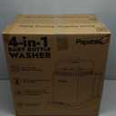 Papablic Bottle Washer Pro, Bottle Washer & Sterilizer & Dryer, 4-in-1 Bottle Washer Sanitizer for Bottles, Pump Parts, C-Section& Baby Essentials - Quick & Clean with 60 Detergent Tablets (White)