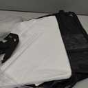 Dog Car Seat for Large Medium Dogs, Dog Car Seat Cover for Back Seat, Foldable Pet CarSeat with Safety Belt, Waterproof Fabric & Breathable Mesh, Back Seat Cover for Dogs Under 40lbs (Large, Black)