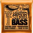 Ernie Ball Hybrid Slinky Nickel Wound Bass Guitar Strings, 45-105 Gauge (P02833)