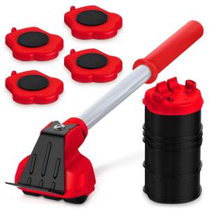 Heavy Furniture Movers with Wheels  Furniture Lifter Tool for Easy Moving & Lifting, Appliance Slider with Weight Load Up to 660 Lbs  Easy Setup, Safe for Floors, Designed for Home & Office Use