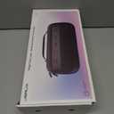 JSAUX Large Capacity Carrying Case for Nintendo Switch 2, Hard Shell Travel Case with 20 Game Card Slots, Storage Bag for Switch 2 and Accessories | Portable & Durable Protective Shell  Black