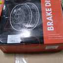 A-Premium 12.60 inch (320mm) Front Drilled and Slotted Disc Brake Rotors + Ceramic Pads Kit Compatible with Select Honda Models - Odyssey 2011 2012 2013 2014, 6-PC Set