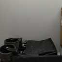 Uyittour Collapsible Wagon Cart Heavy Duty Foldable, Folding Beach Wagon with Big Wheels for Sand, Utility Grocery Cart with Side Pocket and Brakes for Camping Sports Outdoor Activities, Black (140L)