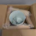 Christmas Tree Stand for Live Tree 8ft, Metal and Beech Hardwood Christmas Tree Holder with Spike for Fresh Tree, Tree Base for Real Tree, Arch Design, Seasonal Decor (White)