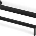 10 Pack 6-1/4 Inch Matte Black Cabinet Pulls Black Cabinet Handles Black Hardware for Kitchen Cabinets 1648 Drawer Bedroom Dresser Bathroom Vanity Cupboard