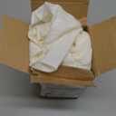 Biscaynebay Wrap Around Bed Skirts for Queen Beds with Short Drop of 12", Ivory Adjustable Elastic Dust Ruffles Easy Fit Wrinkle Resistant Silky Luxurious Fabric Machine Washable