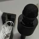 KIDWILL Wireless Bluetooth Karaoke Microphone for Kids and Adults, 5-in-1 Portable Handheld Karaoke Mic Speaker Player Recorder with Adjustable Remix FM Radio for Girls Boys Teens Adults (Matte Black)