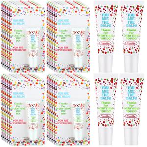 24 Pack Back to School Teacher Employee Gift Bulk Thank You Gifts Lip Balms You Are The Balms Coworkers Staff Appreciation Gift Bulk for First Day of School Inspirational Nurse Gifts