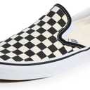 Vans Women's UA Classic Slip-On Sneakers (White) US Men 3.5/US Women 5