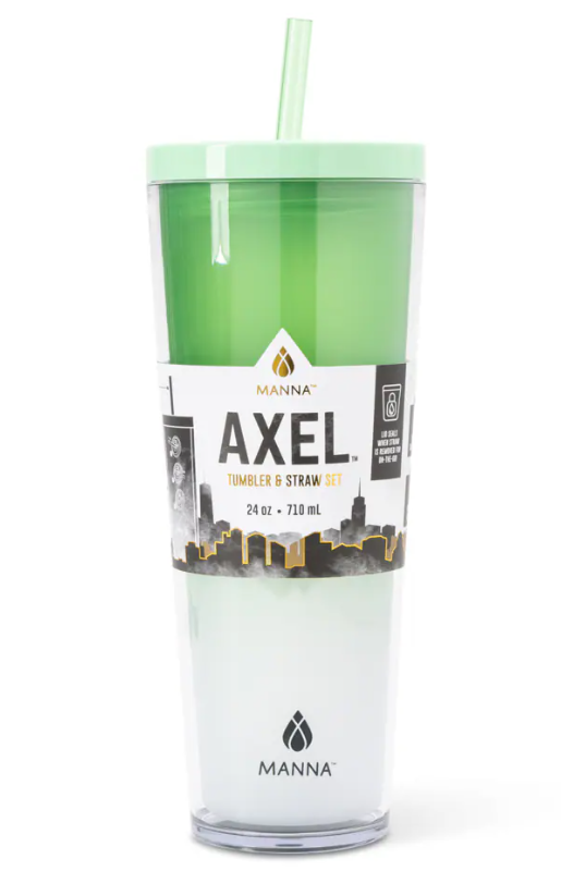 Manna Axel Tumbler Plastic 24OZ Green