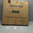 100W Solar Panel,N-Type 16BB Portable Solar Panels for Power Station,Foladable Solar Panel,QC3.0 USB-A &Type-C,25% High Efficiency,IP68,ETFE Integrated Design for Outdoor Camping,Off Grid