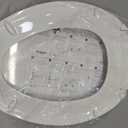 KOHLER 20110-0 Brevia, Slow Close Toilet Seat, Elongated Toilet Seat, Grip-Tight Bumpers Quick-Attach Hardware, White