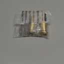 PATIKIL Lamp Solid Brass Spindle, 2 Pcs Turned Brass Spindle Slips Lamp Finial Pipe Light Fixture for 1/8 IP or M10 Lamp Rod Light Repair Decoration, 21 x 50mm