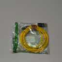 4 in 1 USB C Cable 45W 5FT Fast Charging & Data Transfer, Thicker Silicone Multi Charger Cord for iPhone iPad Charger Wire Combo with L/Type C/USB A for iPhone 16/15/Macbook (Yellow)