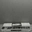 2 Pack 23.6 inch Modern LED Outdoor Wall Light, 3000K-6000K 10%-100% Dimmable Lights for Outside, IP65 Waterproof Wall Sconce Light with Remote Control for Porch, Hallway, Garage, Patio, Stairway,Yard