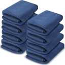 Peryiter 8 Pack 96'' x 80'' Extra Large Moving Blankets 4.4 lb Heavy Duty Moving Pads and Packing Blankets Thick Quilted Shipping Furniture Pads for Furniture Artwork Floor (Blue)