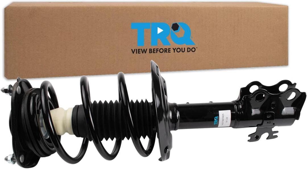 TRQ Front Right Strut and Spring Assembly Compatible with 2016-2021 Toyota Prius 2017-2019 Prime 2019-2021 Prius AWD-e
