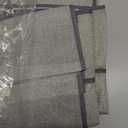 homyfort Over the Door Shoe Organizer,Hanging Shoe Rack Storage Holder with 24 Extra Large Fabric Pockets for Closet,Men Sneakers,Women High Heeled Shoes,Slippers,Grey 61.4''x22'' (Linen-like Grey)