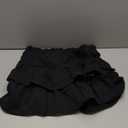 Flowy Shorts for Women Casual Ruffle Tiered Skorts High Waist Mini Tennis Golf Skirt Boho Summer Shorts (Large)