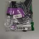 PoyPet No Pull Dog Harness, Reflective Comfortable Vest Harness with Front & Back 2 Leash Attachments and Easy Control Handle Adjustable Soft Padded Pet Vest for Small to Large Dogs (Purple,L)