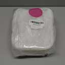 Clear Cosmetic Bag Double Layer Travel Toiletry Bag Clear Makeup Bag Case with 4 Compartments, Transparent Travel Bag for Toiletries, Large Toiletry Bag for Women Cosmetic Case (White, Small)