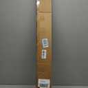 Extra Long Tension Curtain Rod 40-148In (3.3-12 ft) Black, 1.26In Diameter