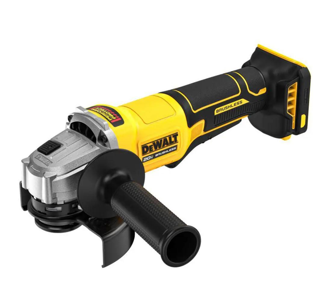 20V MAX Cordless Brushless 4-1/2 in. Angle Grinder with Paddle Switch (Tool Only)
