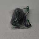 Elite Gourmet Dual Voltage 120-230V, Travel Double Wall Insulated Cool-Touch, 0.6L Electric Kettle Stainless Steel Interior, Hinged-Locking Lid, Auto Shut-Off, Boil Dry Protection, Black