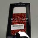 Wildflower Cases - Compatible with Apple iPhone 17 Pro Max | Protective Black Bumper, 4ft Drop Test Certified, Small Business | Leopard Animal Print Cheetah Dainty Cute Trendy | Red Meow