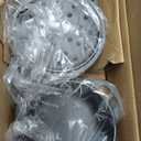 HAWOK Cast Iron Mini Dutch Oven, Dia5.51”, 23oz, Set of 2