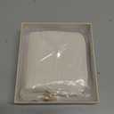 LOTOFUN Small Travel Jewelry Case: 5-Layer Individual Pouch Soft Velvet Bag Organizer With Zipper For Bracelets Bangles Protect From Tangle Scratch For Travelers Fashion Enthusiasts(Cream White)