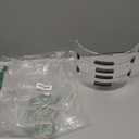 Vertical Dual Laptop Stand Acrylic Desktop Notebook Dock Invisible Vertical Laptop Holder for Desk Office Home Supplies Space Saving Organizer