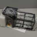 Motion Sensor Outdoor Lights Dusk to Dawn Porch Light Black Exterior Lighting Fixtures Modern Outside Wall Mount Coach Lamp for House Garage Patio Front Door