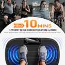 3D Vibration Plate Exercise Machine, Whole Body Vibration Platform for Lymphatic Drainage and Muscle Recovery, 455-lb Capacity Fitness Machine with Bluetooth Speaker and LED Display for Home Gym