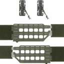 Tactical MOLLE Vest Quick Release Elastic Cummerbund, Lightweight Girdle Side Belt Cumberbund Set