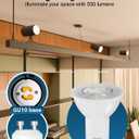 Sunco 12 Pack GU10 LED Bulb, 550LM, 5000K Daylight, 5.5W=50W Equivalent, Dimmable MR16 Bulbs for Recessed, Track Lighting, Spot Lights, Range Hood, 25000 Lifetime Hours, UL
