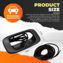 1916102 Tailgate Handle Backup Camera Compatible with 1999-2006 Silverado/Sierra 1500 2500 3500 HD Pickups Reversing Rear View Park Assist Camera W/12V Power Cable 15046512 15228539