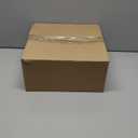 Large Glass Salad Bowl Set with Acacia Wood Base and Salad Serving Utensils, Salad Servers for Party, Fruits, Popcorn, Chips, Pasta, Kitchen Must-Have