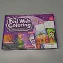 2 x Foil Art Craft Activity for Kids.Foil Foam Stickers Princess Dress-Up Paper Dolls Play Set.2 in 1 Art and Craft for Kids,Creative Travel Toys, Birthday Gifts for Boys & Girls Ages 4 and Up (purple)