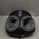 Medcursor Foot Massager with Heat - Shiatsu Feet Massage Machine Delivers Relief for Tired Muscles & Plantar, Deep Kneading Therapy, Multi-Level Settings for Home, Office Use, Size up to 13" (Matte Black)