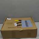 Fovths 1 Pack 6 Feet Christmas Norfolk Garlands Set Green Artificial Winter Pine Garlands Light String Faux Greenery Garland Pine Garland for Xmas Holiday Home Indoor Decor, Green and White