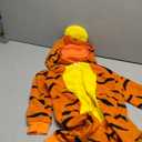 DSMTALS Kids Animal Onesie Pajamas Fleece Costume for Halloween, Cute Sleepwear Unisex Jumpsuit with Hood for Ages 2-4 Years, Tiger