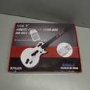 NBCP PC Guitar Hero Controller, Wireless PS3 Guitar Hero with Dongle for PC/PlayStation 3, Compatible with Guitar Hero, Rock Band, Clone Hero & Fortnite Festival  Black