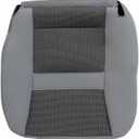 Priprilod Gray Front Driver & Passenger Side Bottom & Top Lean Back Replacement Cloth Seat Cover Compatible with Dodge Ram 2500 3500 4500 5500 2006 2007 2008 2009 2010