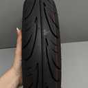 5A02 120/70-12 Scooter Tubeless Tire, 51L, Front/Rear Motorcycle/Moped Tire 12" Rim