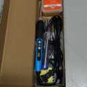 ANBES Soldering Iron Kit, 90W 110V Fast Heat up LCD Digital Soldering Gun kit with Ceramic Heater, 10 in 1 Adjustable Temperature Soldering Kit with Automatic Sleep Mode (Blue)