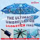Disney Automatic Umbrella for Kids Teens Adults, Folding Telescopic Umbrella Lightweight Travel School Work, Gifts for Kids